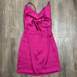 Fashion Nova Hot Pink Mini Dress